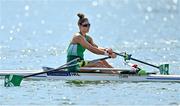 21 July 2021; Team Ireland Women's Four reserve rower Tara Hanlon training at the Sea Forest Waterway ahead of the start of the 2020 Tokyo Summer Olympic Games in Tokyo, Japan. Photo by Brendan Moran/Sportsfile