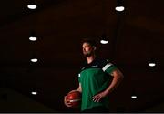 21 July 2021; Irish senior international player Jason Killeen at the National Basketball Arena for the announcement of senior Irish men’s squad ahead of the FIBA European Championship for Small Countries at the National Basketball Arena, Dublin. Photo by Eóin Noonan/Sportsfile