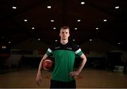 21 July 2021; Irish senior international player John Carroll at the National Basketball Arena for the announcement of senior Irish men’s squad ahead of the FIBA European Championship for Small Countries at the National Basketball Arena, Dublin. Photo by Eóin Noonan/Sportsfile