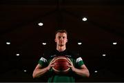 21 July 2021; Irish senior international player John Carroll at the National Basketball Arena for the announcement of senior Irish men’s squad ahead of the FIBA European Championship for Small Countries at the National Basketball Arena, Dublin. Photo by Eóin Noonan/Sportsfile