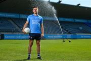 21 July 2021; Dublin Footballer Davy Byrne stands for a portrait at Parnell Park in Dublin as part of an AIG Dublin GAA event to celebrate the 2021 All-Ireland Championships. For great car and home insurance offers check out www.aig.ie. Photo by Sam Barnes/Sportsfile