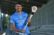 21 July 2021; Dublin Hurler Chris Crummey stands for a portrait at Parnell Park in Dublin as part of an AIG Dublin GAA event to celebrate the 2021 All-Ireland Championships. For great car and home insurance offers check out www.aig.ie. Photo by Sam Barnes/Sportsfile