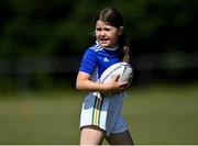 21 July 2021; Caoimhe Murphy during the Bank of Ireland Leinster Rugby Summer Camp at Mullingar RFC in Mullingar, Westmeath. Photo by Piaras Ó Mídheach/Sportsfile