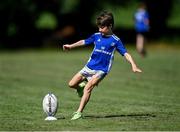 21 July 2021; Theo Kelly during the Bank of Ireland Leinster Rugby Summer Camp at Mullingar RFC in Mullingar, Westmeath. Photo by Piaras Ó Mídheach/Sportsfile