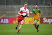 11 July 2021; Brendan Rogers of Derry during the Ulster GAA Football Senior Championship Quarter-Final match between Derry and Donegal at Páirc MacCumhaill in Ballybofey, Donegal. Photo by Stephen McCarthy/Sportsfile