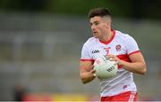 11 July 2021; Conor Doherty of Derry during the Ulster GAA Football Senior Championship Quarter-Final match between Derry and Donegal at Páirc MacCumhaill in Ballybofey, Donegal. Photo by Stephen McCarthy/Sportsfile