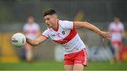 11 July 2021; Conor Doherty of Derry during the Ulster GAA Football Senior Championship Quarter-Final match between Derry and Donegal at Páirc MacCumhaill in Ballybofey, Donegal. Photo by Stephen McCarthy/Sportsfile