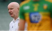 11 July 2021; Donegal manager Declan Bonner before the Ulster GAA Football Senior Championship Quarter-Final match between Derry and Donegal at Páirc MacCumhaill in Ballybofey, Donegal. Photo by Stephen McCarthy/Sportsfile