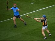 17 July 2021; John Donnelly of Kilkenny in action against Paddy Smyth of Dublin during the Leinster GAA Senior Hurling Championship Final match between Dublin and Kilkenny at Croke Park in Dublin. Photo by Stephen McCarthy/Sportsfile