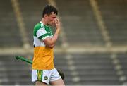 21 July 2021; Cian Nolan of Offaly after the Electric Ireland Leinster GAA Minor Hurling Championship Semi-Final match between Kilkenny and Offaly at UPMC Nowlan Park in Kilkenny. Photo by Eóin Noonan/Sportsfile