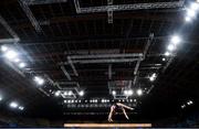 22 July 2021; Raegan Rutty of Cayman Islands during a training session at the Ariake Gymnastics Arena ahead of the start of the 2020 Tokyo Summer Olympic Games in Tokyo, Japan. Photo by Ramsey Cardy/Sportsfile