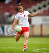 10 July 2021; Kieran McGeary of Tyrone during the Ulster GAA Football Senior Championship quarter-final match between Tyrone and Cavan at Healy Park in Omagh, Tyrone. Photo by Stephen McCarthy/Sportsfile