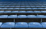 22 July 2021; A general view of seats before the EirGrid Munster GAA Football U20 Championship Final match between Cork and Tipperary at Semple Stadium in Thurles, Tipperary. Photo by Piaras Ó Mídheach/Sportsfile