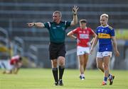 22 July 2021; Referee Brendan Griffin during the EirGrid Munster GAA Football U20 Championship Final match between Cork and Tipperary at Semple Stadium in Thurles, Tipperary. Photo by Piaras Ó Mídheach/Sportsfile