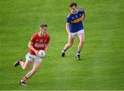 22 July 2021; Michael O'Neill of Cork in action against Emmet Butler of Tipperary during the EirGrid Munster GAA Football U20 Championship Final match between Cork and Tipperary at Semple Stadium in Thurles, Tipperary. Photo by Piaras Ó Mídheach/Sportsfile