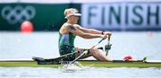 23 July 2021; Sanita Pušpure of Ireland after her heat of the women's single sculls at the Sea Forest Waterway during the 2020 Tokyo Summer Olympic Games in Tokyo, Japan. Photo by Stephen McCarthy/Sportsfile