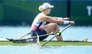23 July 2021; Victoria Thornley of Great Britain in action during the heats of the women's single sculls at the Sea Forest Waterway during the 2020 Tokyo Summer Olympic Games in Tokyo, Japan. Photo by Stephen McCarthy/Sportsfile