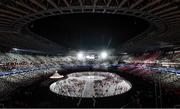 23 July 2021; A general view of the Olympic stadium during the 2020 Tokyo Summer Olympic Games opening ceremony at the Olympic Stadium in Tokyo, Japan. Photo by Stephen McCarthy/Sportsfile