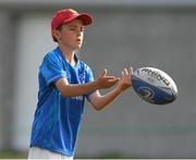 23 July 2021; Keelam Walsh, age 11, in action during the Bank of Ireland Leinster Rugby Summer Camp at Portlaoise RFC in Portlaoise, Laois. Photo by Matt Browne/Sportsfile