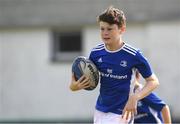 23 July 2021; Daire O'Connell, age 10, in action during the Bank of Ireland Leinster Rugby Summer Camp at Portlaoise RFC in Portlaoise, Laois. Photo by Matt Browne/Sportsfile