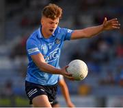 22 July 2021; Adam Fearon of Dublin during the EirGrid Leinster GAA Football U20 Championship Final match between Dublin and Offaly at MW Hire O'Moore Park in Portlaoise, Laois. Photo by Matt Browne/Sportsfile