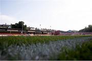 23 July 2021; A general view of the pitch before the FAI Cup First Round match between St. Patrick's Athletic and Bray Wanderers at Richmond Park in Dublin. Photo by David Kiberd/Sportsfile