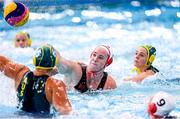 24 July 2021; Emma Wright of Canada shoots at goal during the Women's Preliminary Round Group A match between Canada and Australia at the Tatsumi Water Polo Centre during the 2020 Tokyo Summer Olympic Games in Tokyo, Japan. Photo by Ramsey Cardy/Sportsfile