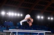 24 July 2021; Phay Xing Loo of Malaysia competes on the Parallel Bars in artistic gymnastics qualification at the Ariake Gymnastics Centre during the 2020 Tokyo Summer Olympic Games in Tokyo, Japan. Photo by Ramsey Cardy/Sportsfile