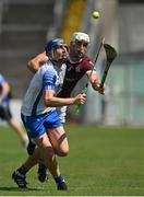 24 July 2021; Kieran Bennett of Waterford in action against Gearoid McInerney of Galway during the GAA Hurling All-Ireland Senior Championship Round 2 match between Waterford and Galway at Semple Stadium in Thurles, Tipperary. Photo by Harry Murphy/Sportsfile