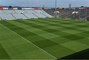 23 July 2021; A general view of the pitch before the GAA Hurling All-Ireland Senior Championship Round 2 match between Clare and Cork at LIT Gaelic Grounds in Limerick. Photo by Piaras Ó Mídheach/Sportsfile