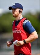 24 July 2021; Cork manager Mark McCarthy ahead of the All Ireland Intermediate Camogie Championship match between Kildare and Cork at Manguard Plus Kildare GAA Centre of Excellence in Newbridge, Kildare. Photo by Daire Brennan/Sportsfile