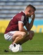 24 July 2021; Joe Canning of Galway reacts after his side's defeat in the GAA Hurling All-Ireland Senior Championship Round 2 match between Waterford and Galway at Semple Stadium in Thurles, Tipperary. Photo by Harry Murphy/Sportsfile