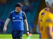 23 July 2021; Clare manager Brian Lohan before the GAA Hurling All-Ireland Senior Championship Round 2 match between Clare and Cork at LIT Gaelic Grounds in Limerick. Photo by Piaras Ó Mídheach/Sportsfile