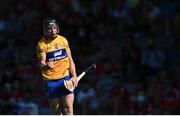 23 July 2021; Tony Kelly of Clare celebrates scoring a second half point during the GAA Hurling All-Ireland Senior Championship Round 2 match between Clare and Cork at LIT Gaelic Grounds in Limerick. Photo by Piaras Ó Mídheach/Sportsfile