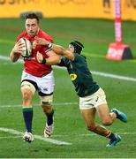 24 July 2021; Jack Conan of the British and Irish Lions is tackled by Cheslin Kolbe of South Africa during the first test of the British and Irish Lions tour match between South Africa and British and Irish Lions at Cape Town Stadium in Cape Town, South Africa. Photo by Ashley Vlotman/Sportsfile