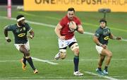 24 July 2021; Jack Conan of the British and Irish Lions makes a break during the first test of the British and Irish Lions tour match between South Africa and British and Irish Lions at Cape Town Stadium in Cape Town, South Africa. Photo by Ashley Vlotman/Sportsfile