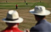 24 July 2021; Andrew Balbirnie of Ireland during the Men's T20 International match between Ireland and South Africa at Stormont in Belfast. Photo by David Fitzgerald/Sportsfile