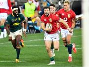 24 July 2021; Robbie Henshaw of the British and Irish Lions makes a break during the first test of the British and Irish Lions tour match between South Africa and British and Irish Lions at Cape Town Stadium in Cape Town, South Africa. Photo by Ashley Vlotman/Sportsfile