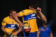 23 July 2021; John Conlon of Clare leaves the pitch after his side's defeat in the GAA Hurling All-Ireland Senior Championship Round 2 match between Clare and Cork at LIT Gaelic Grounds in Limerick. Photo by Piaras Ó Mídheach/Sportsfile