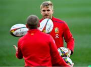 24 July 2021; Chris Harris and Finn Russell, hidden, of British and Irish Lions prior to the first test of the British and Irish Lions tour match between South Africa and British and Irish Lions at Cape Town Stadium in Cape Town, South Africa. Photo by Ashley Vlotman/Sportsfile