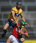 23 July 2021; Robbie O'Flynn of Cork in action against David McInerney of Clare during the GAA Hurling All-Ireland Senior Championship Round 2 match between Clare and Cork at LIT Gaelic Grounds in Limerick. Photo by Piaras Ó Mídheach/Sportsfile