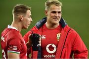 24 July 2021; Liam Williams, left, and Duhan van der Merwe of British and Irish Lions after the first test of the British and Irish Lions tour match between South Africa and British and Irish Lions at Cape Town Stadium in Cape Town, South Africa. Photo by Ashley Vlotman/Sportsfile