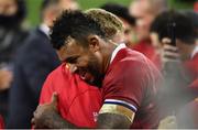 24 July 2021; Courtney Lawes of British and Irish Lions celebrates the win after the first test of the British and Irish Lions tour match between South Africa and British and Irish Lions at Cape Town Stadium in Cape Town, South Africa. Photo by Ashley Vlotman/Sportsfile