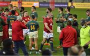 24 July 2021; Ken Owens of British and Irish Lions leaves the pitch after his side's win during the first test of the British and Irish Lions tour match between South Africa and British and Irish Lions at Cape Town Stadium in Cape Town, South Africa. Photo by Ashley Vlotman/Sportsfile