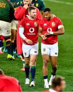 24 July 2021; Elliot Daly, left, and Anthony Watson of British and Irish Lions after the first test of the British and Irish Lions tour match between South Africa and British and Irish Lions at Cape Town Stadium in Cape Town, South Africa. Photo by Ashley Vlotman/Sportsfile