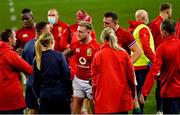 24 July 2021; British and Irish Lions players are congratulated by members of the background staff after the first test of the British and Irish Lions tour match between South Africa and British and Irish Lions at Cape Town Stadium in Cape Town, South Africa. Photo by Ashley Vlotman/Sportsfile