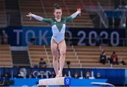 25 July 2021; Megan Ryan of Ireland competing on the balance beam during women's artistic gymnastics all-round qualification at the Ariake Gymnastics Centre during the 2020 Tokyo Summer Olympic Games in Tokyo, Japan. Photo by Brendan Moran/Sportsfile