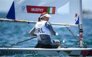 25 July 2021; Annalise Murphy of Ireland in action during the Women's Laser Radial races at the Enoshima Yacht Harbour during the 2020 Tokyo Summer Olympic Games in Tokyo, Japan. Photo by Stephen McCarthy/Sportsfile