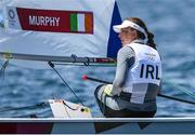 25 July 2021; Annalise Murphy of Ireland after the Women's Laser Radial races at the Enoshima Yacht Harbour during the 2020 Tokyo Summer Olympic Games in Tokyo, Japan. Photo by Stephen McCarthy/Sportsfile