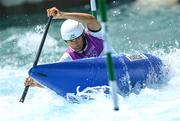 25 July 2021; Takuya Haneda of Japan in action during the Men’s C1 Canoe Slalom heats at the Kasai Canoe Slalom Centre during the 2020 Tokyo Summer Olympic Games in Tokyo, Japan. Photo by Ramsey Cardy/Sportsfile